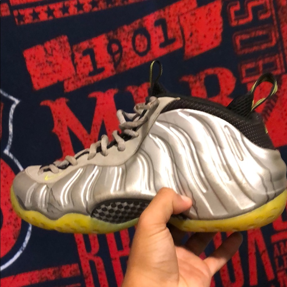 Foamposite 1 green/gray